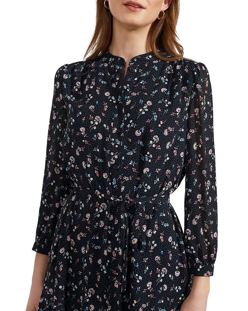 HOBBS LONDON Pearl Printed Tie Waist Dress 2