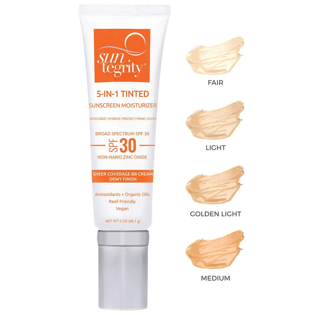 Suntegrity Skincare Suntegrity Skincare 5 in 1 Moisturizing Face Sunscreen SPF 30 4