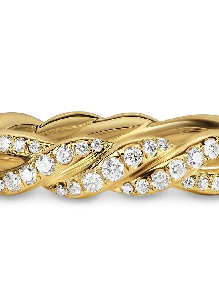 David Yurman Wisteria Band Ring in 18K Yellow Gold 6