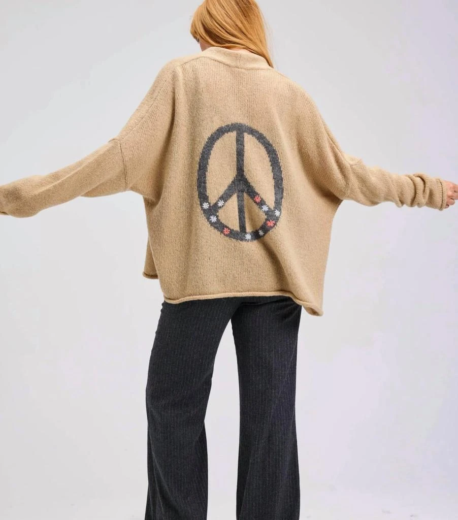 ZAKET 
PLOVER Zaket 
Plover - Lefti Peace Cardi 3