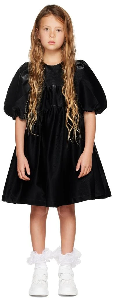CRLNBSMNS Kids Black Snake Dress 1