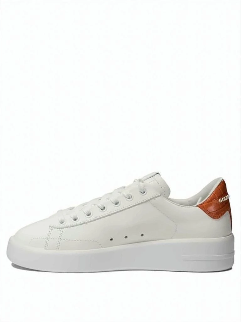Golden Goose Smooth Leather Low-Top Sneakers with Textured Heel Tab 3