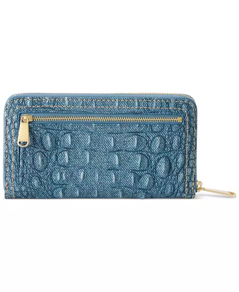 Brahmin Suri Denim Secour Leather Wallet 3
