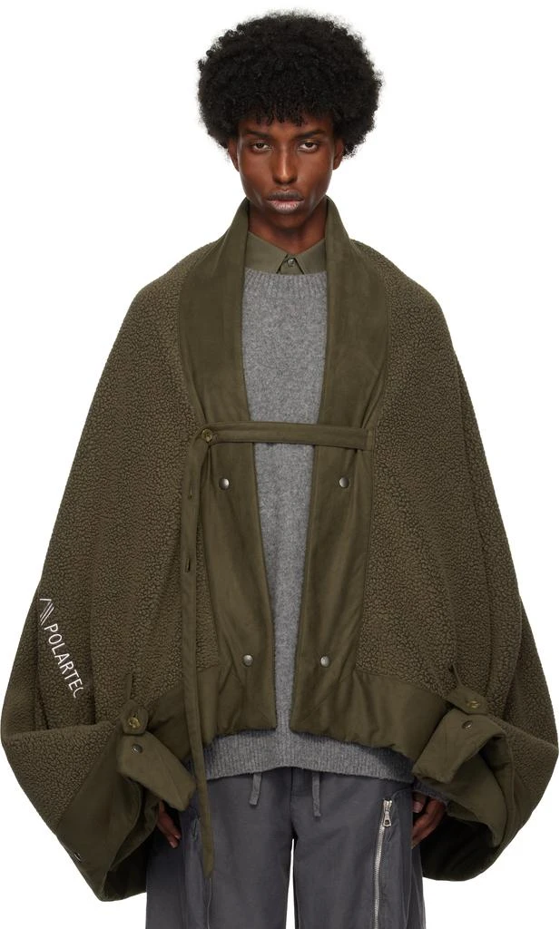 RAINMAKER KYOTO Brown Maison Eureka Edition Blanket Mantle Jacket 1