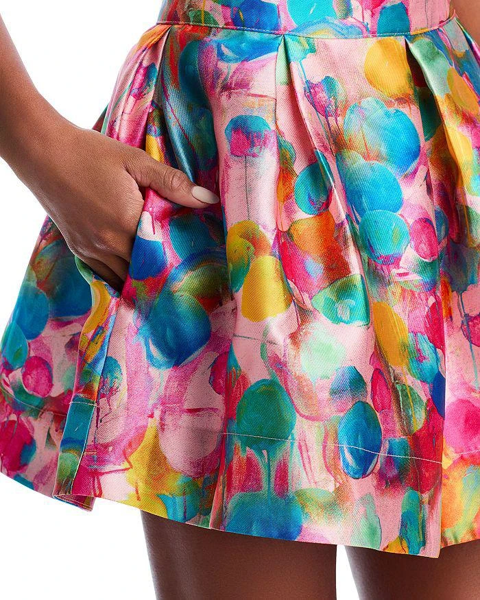 AQUA AQUA Painted Mini Skirt - Exclusive 6