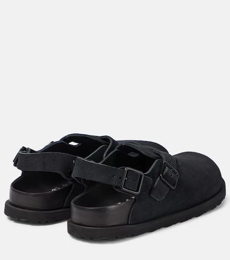 Birkenstock Tokio suede slingback clogs 3