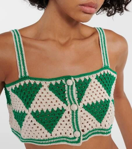ANNA KOSTUROVA Maija crochet crop top 5