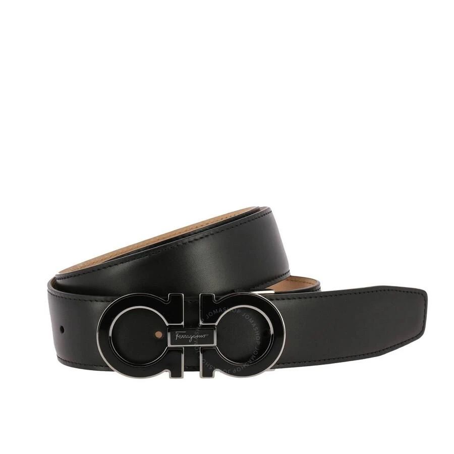 Salvatore Ferragamo Salvatore Ferragamo Adjustable Gancini Leather Belt 1