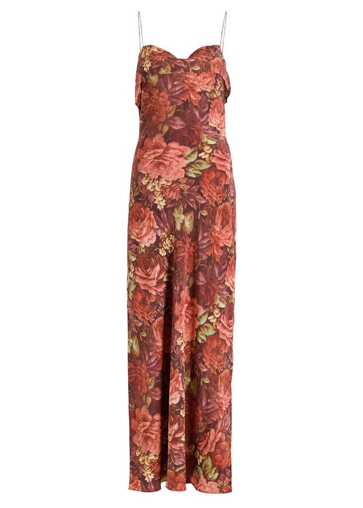 Faithfull the Brand Zelie silk crepe de chine maxi dress