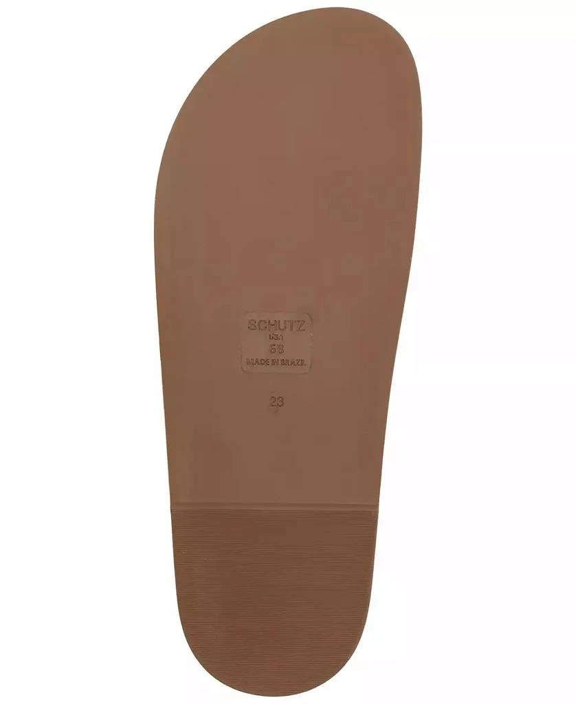 Schutz Women's Azzy Sporty Round Toe Flat Sandals 5