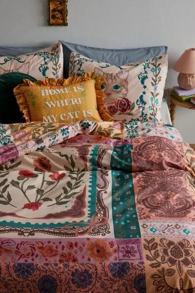 Urban Outfitters Raya Breezy Cotton Percale Duvet Cover 1