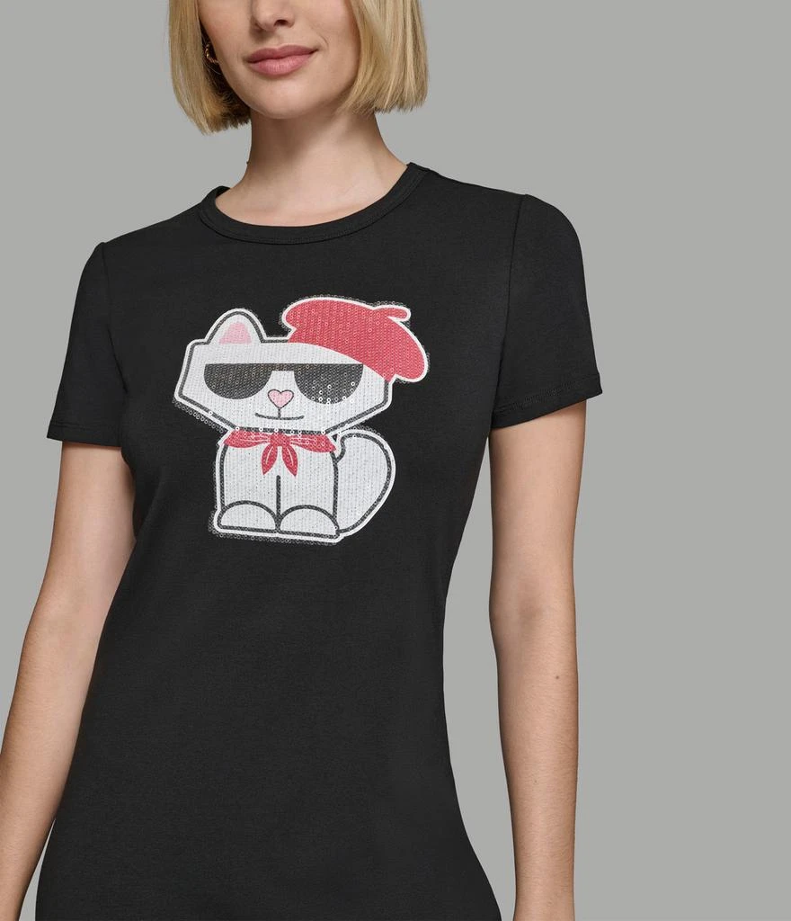 Karl Lagerfeld Paris CHOUPETTE T-SHIRT DRESS 5