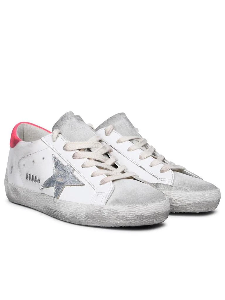 Golden Goose Golden Goose 'Super-Star Classic' White Leather Sneakers 2