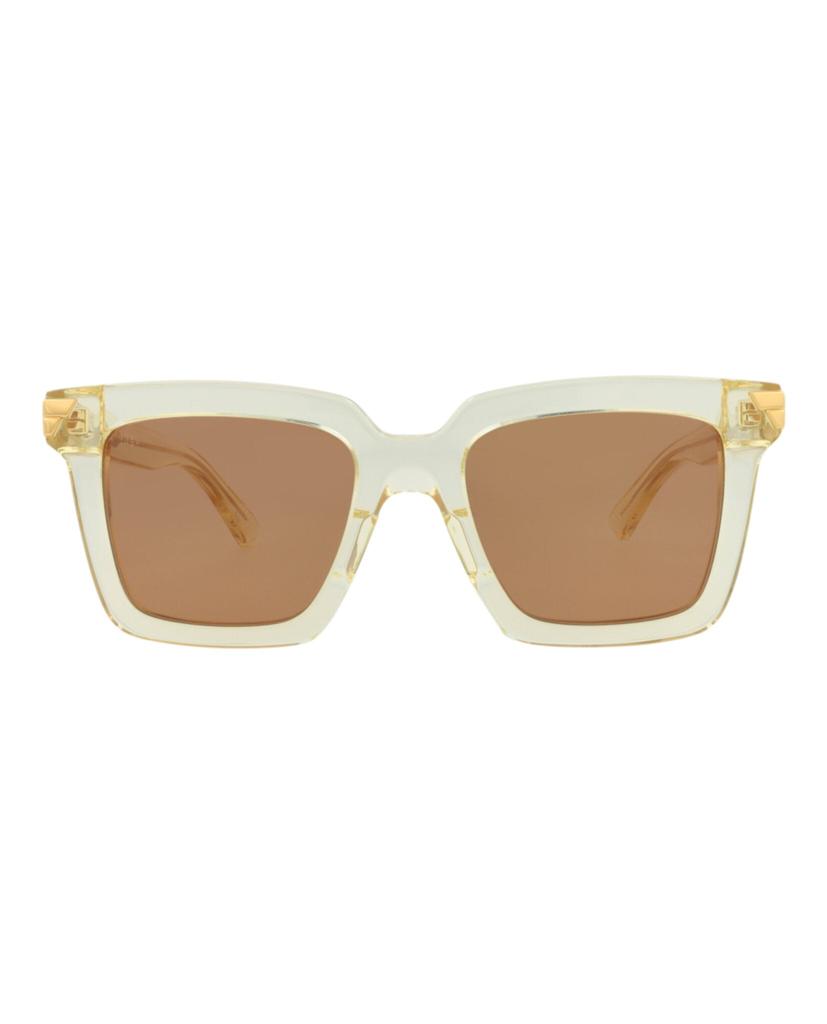 Bottega Veneta Square-Frame Acetate Sunglasses