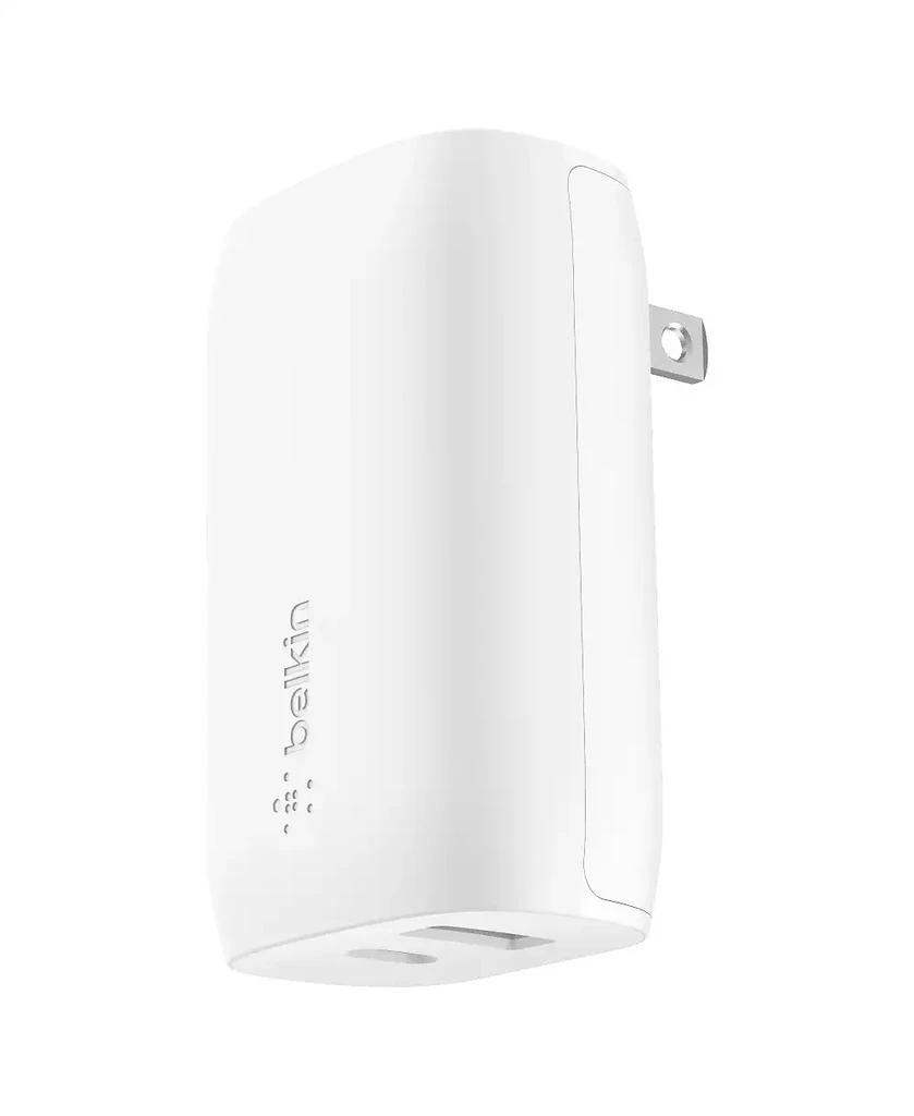 Belkin BoostCharge Dual Port USB-A and USB-C PD 37W Wall Charger with PPS 3