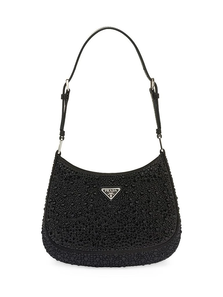 Prada Cleo Satin Bag With Crystals 1