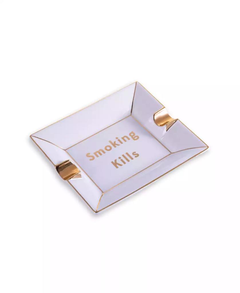 Bey-Berk "Smoking Kills" Porcelain Ashtray