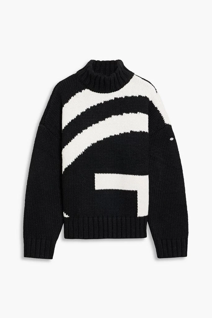 Goldbergh Jacquard-knit turtleneck sweater 1