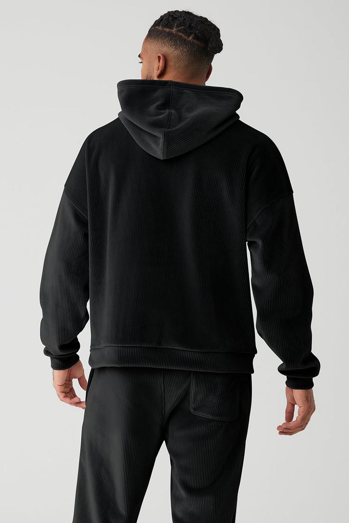 Alo Yoga Velour Baller Hoodie - Black