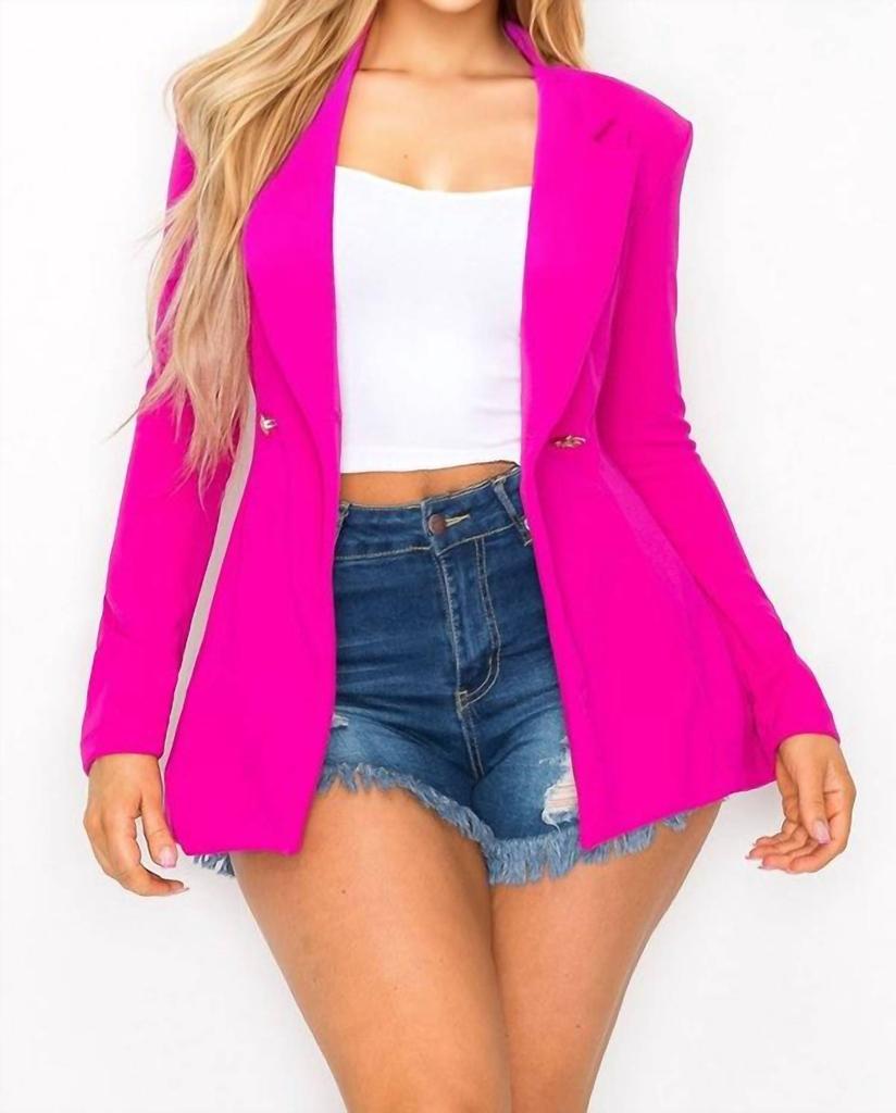 GIBIU Gibiu - Single Button Blazer