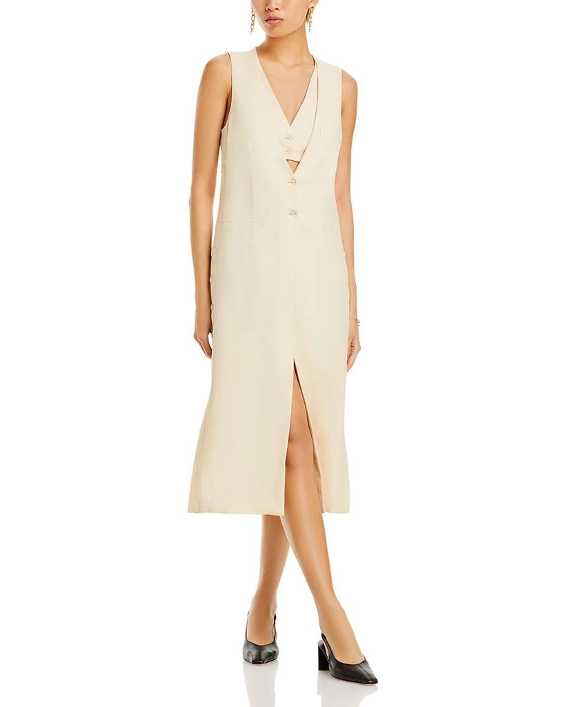 3.1 Phillip Lim Layered Vest Midi Dress 1