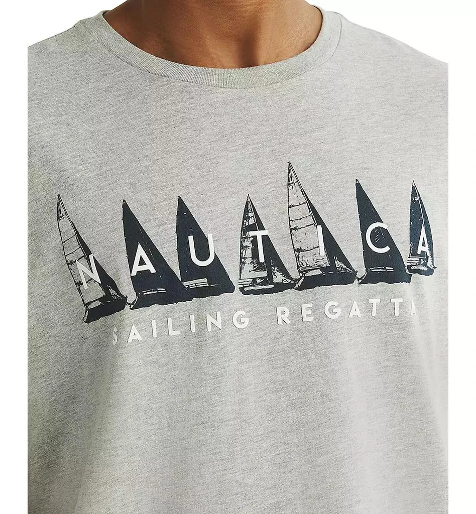 Nautica Men's Short Sleeve Crewneck Sailing Regatta Graphic T-Shirt 3