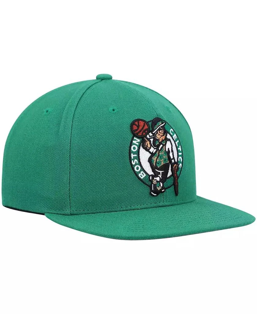 Mitchell & Ness Men's Kelly Green Boston Celtics Ground 2.0 Snapback Hat 4