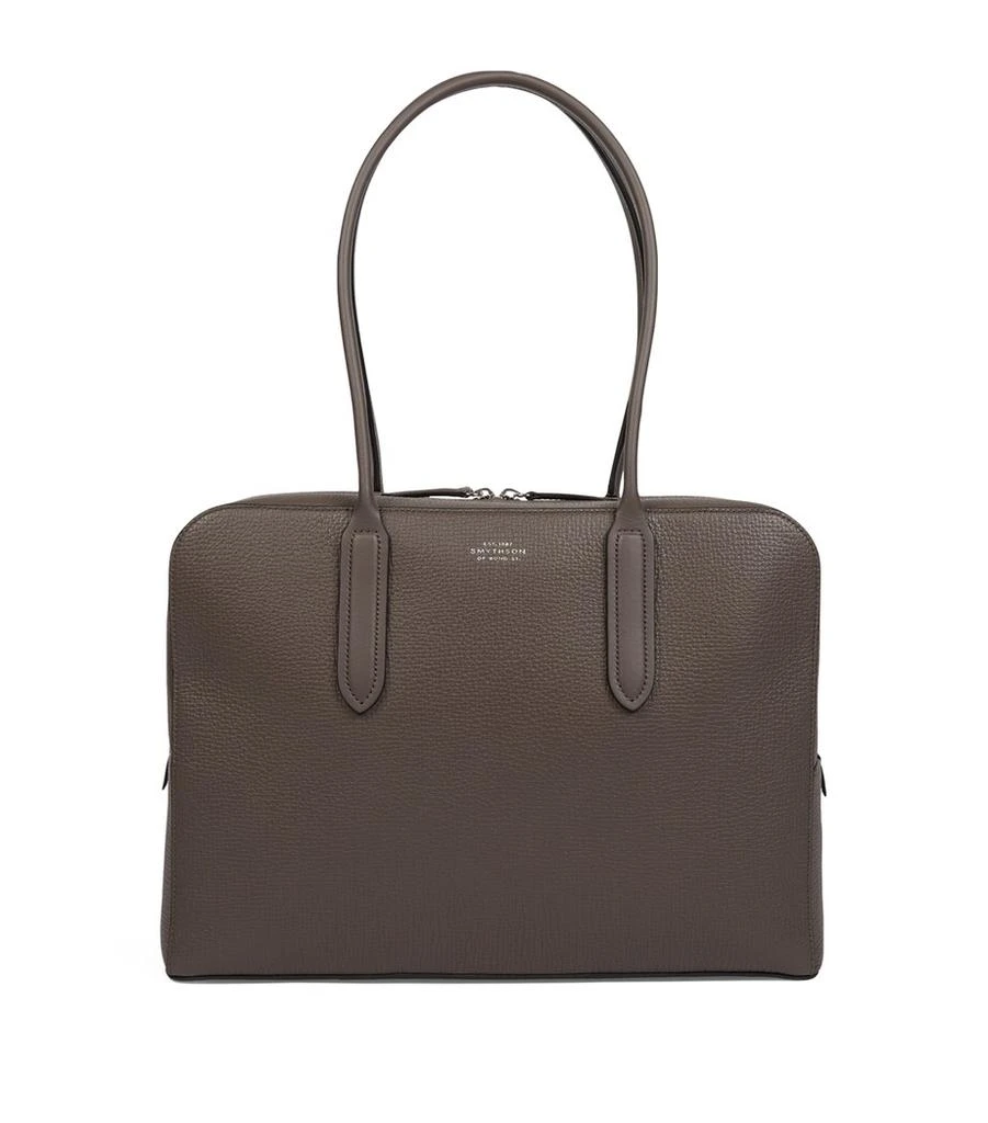 SMYTHSON Grained Lytton Shoulder Bag 1