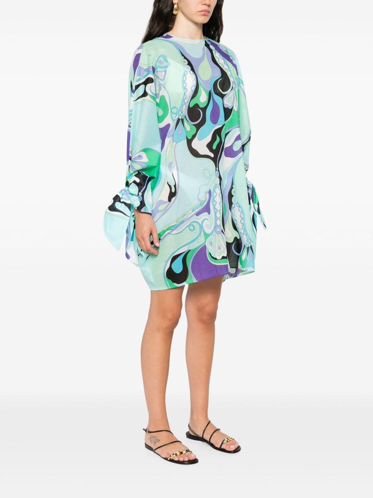 Pucci PUCCI - Printed Cotton Kaftan Dress