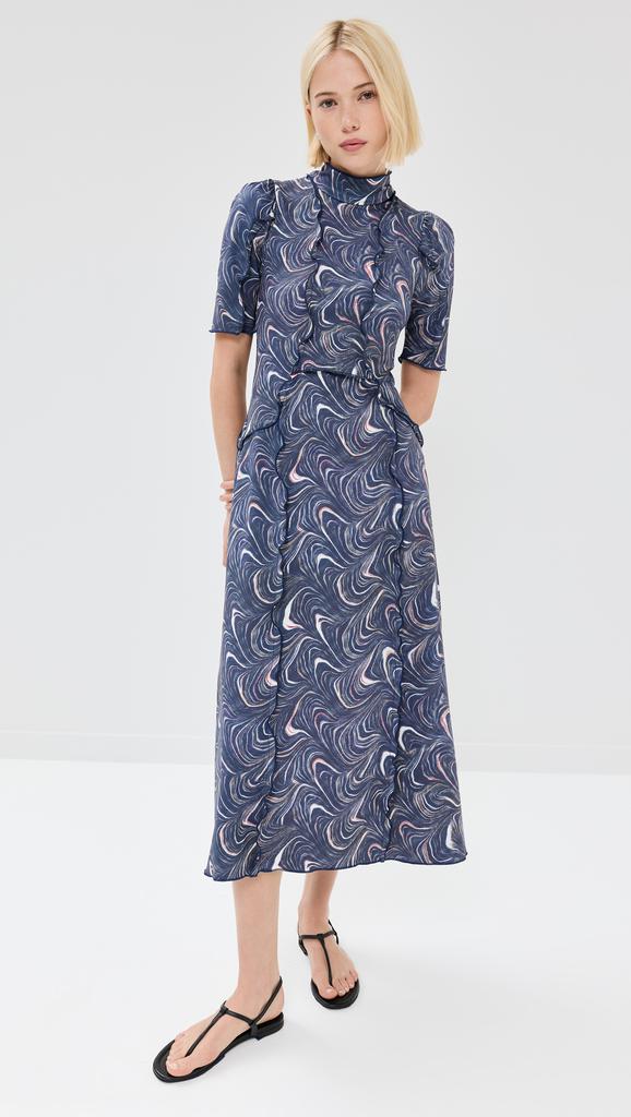 Sea Amara Marble Print Dress