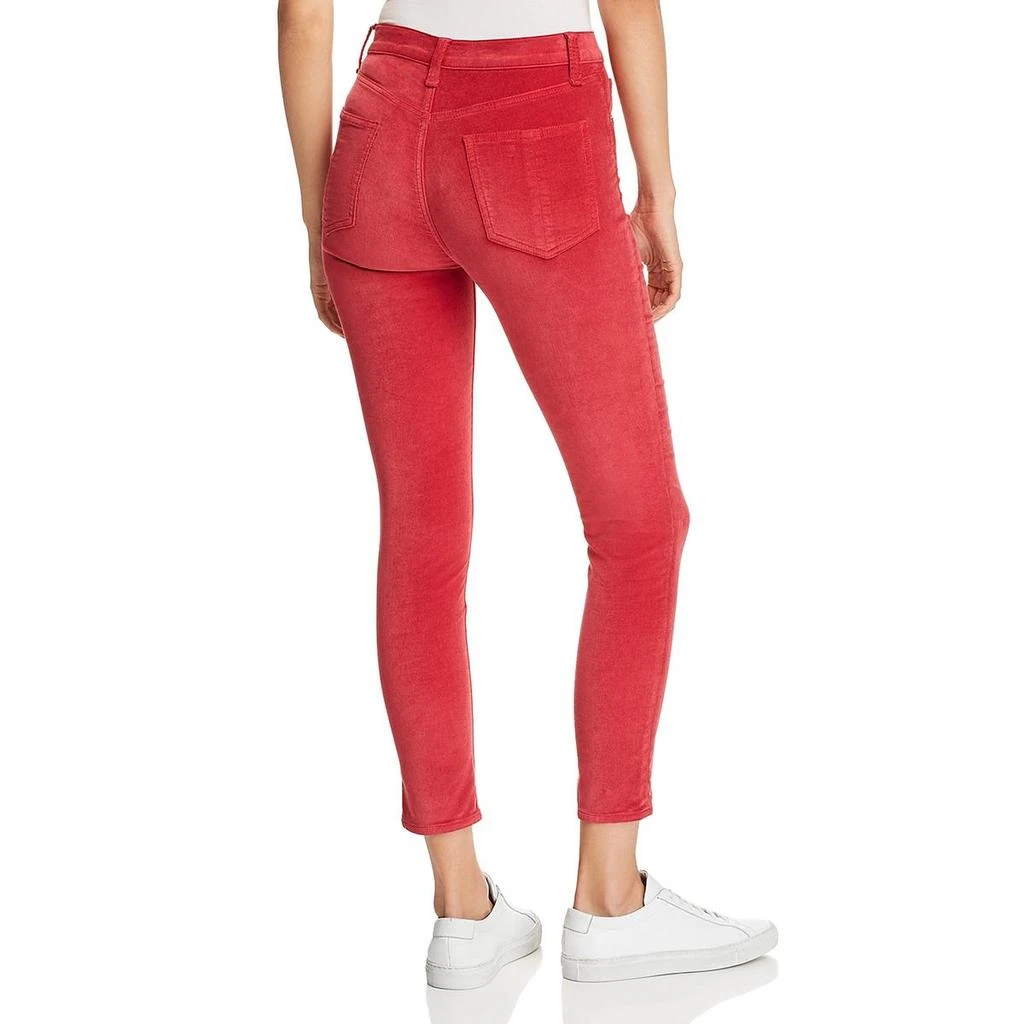 Rag & Bone Womens Velvet High Rise Colored Skinny Jeans 2