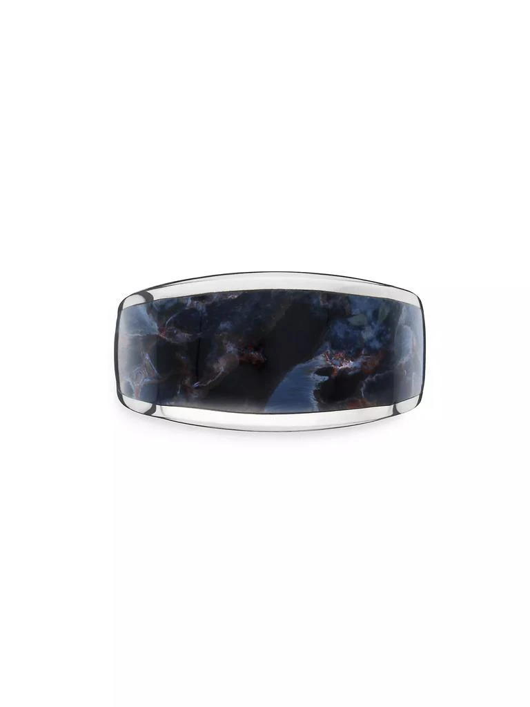 David Yurman Exotic Stone Signet Ring with Pietersite 3