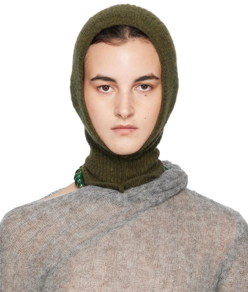 Paloma Wool Khaki Buttons Angels Balaclava 1