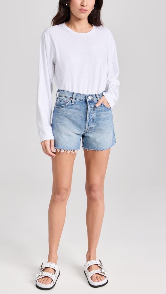 MOTHER The Skipper Short N Long Fray - Shorts - Free