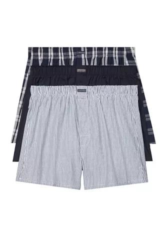 Calvin Klein Klein Woven Boxer Briefs   3 Pack