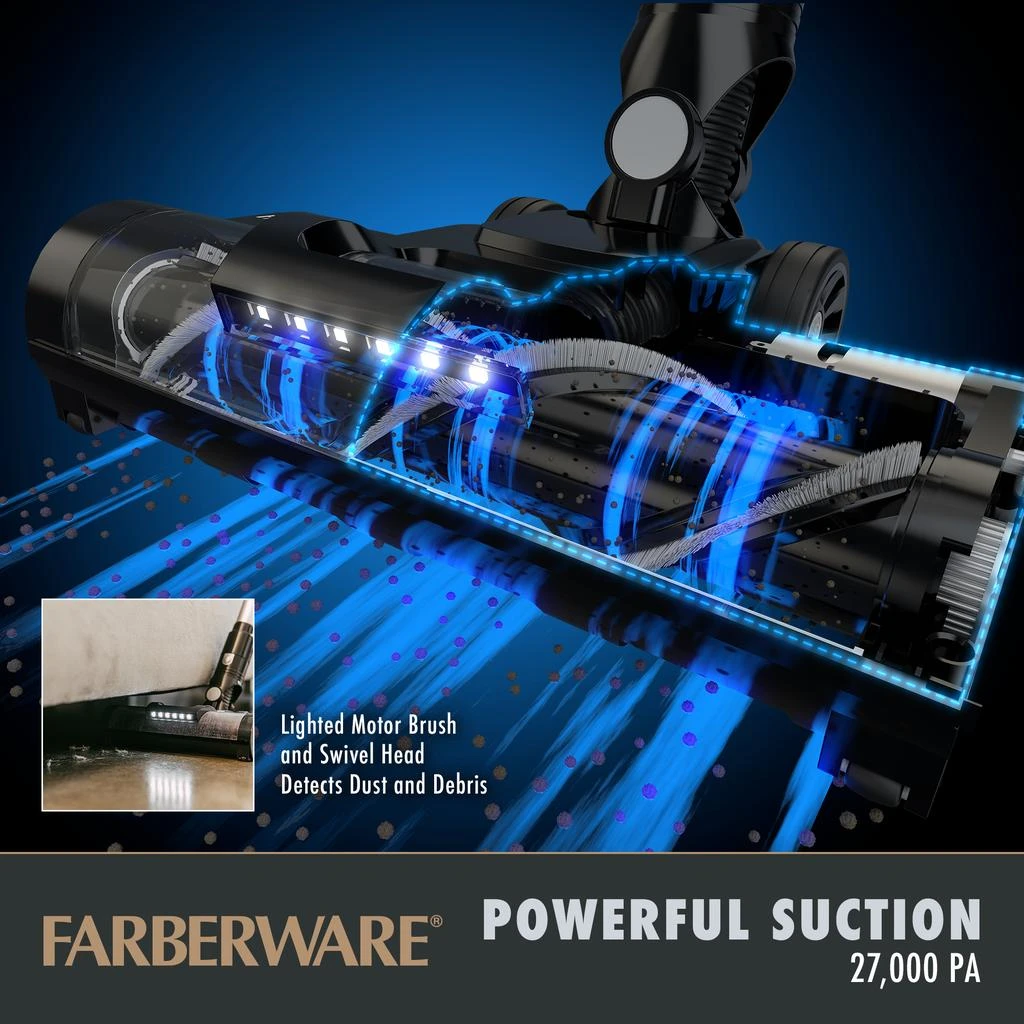 Farberware Cordless Platinum Stick Vacuum Cleaner 5