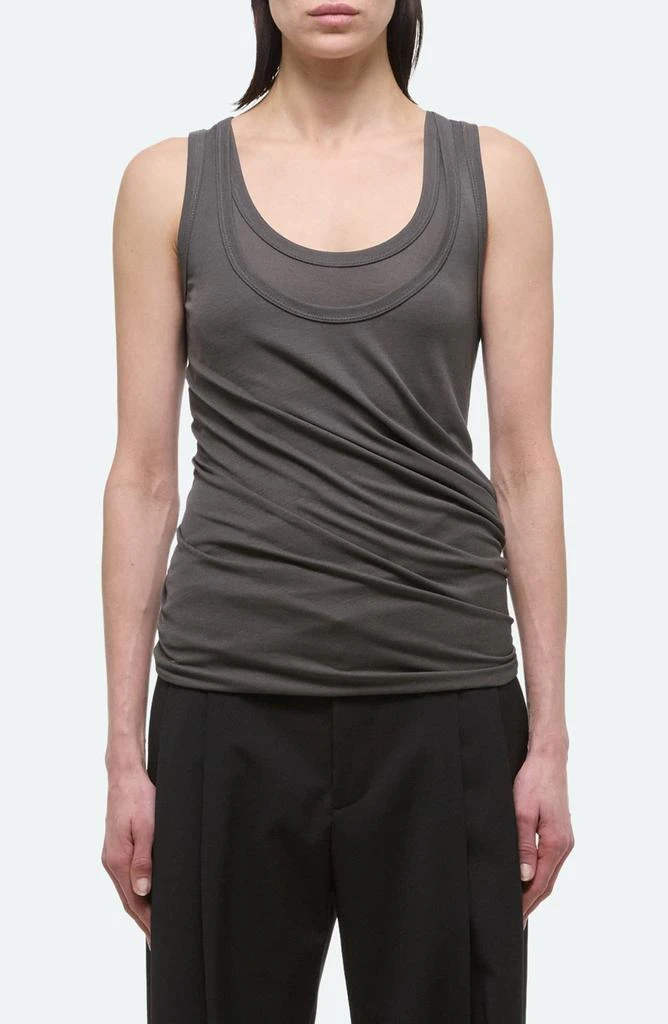 Helmut Lang Gloss Double Layer Tank