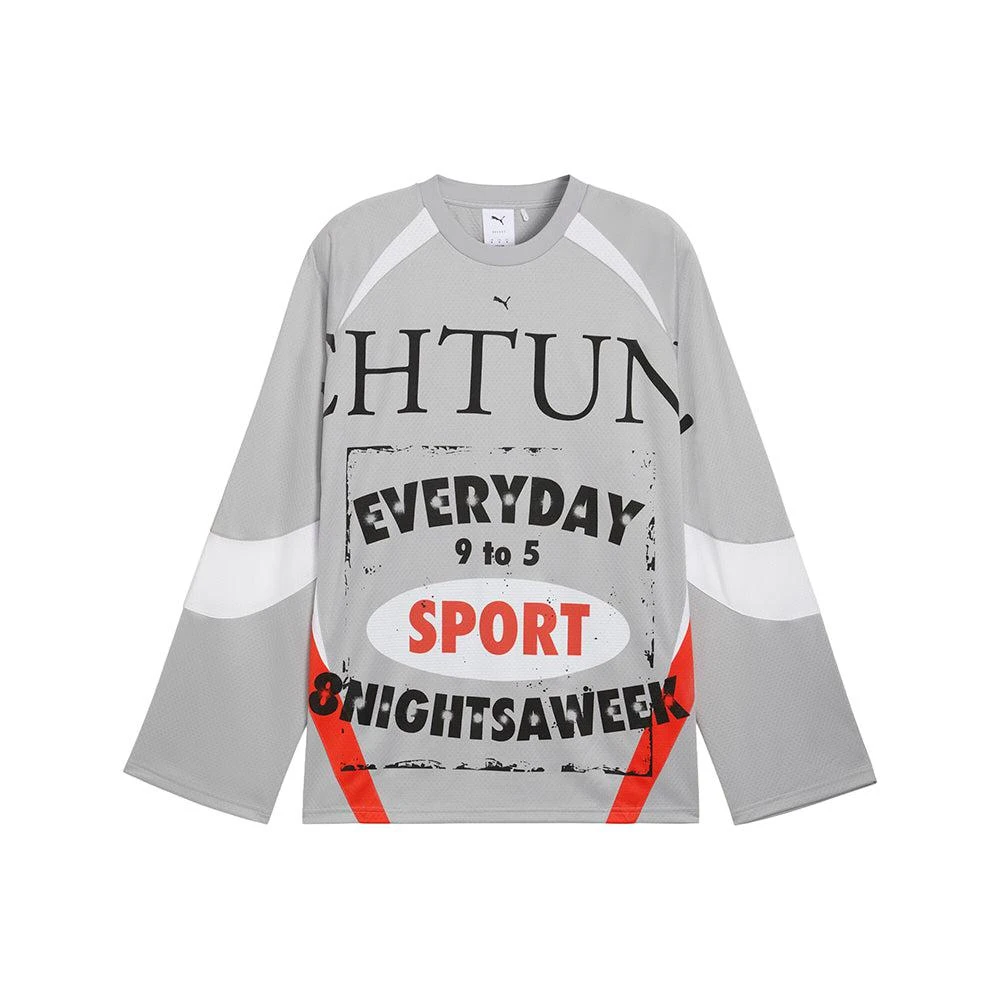 Puma Nine To Five V-Neck Long Sleeve Jersey