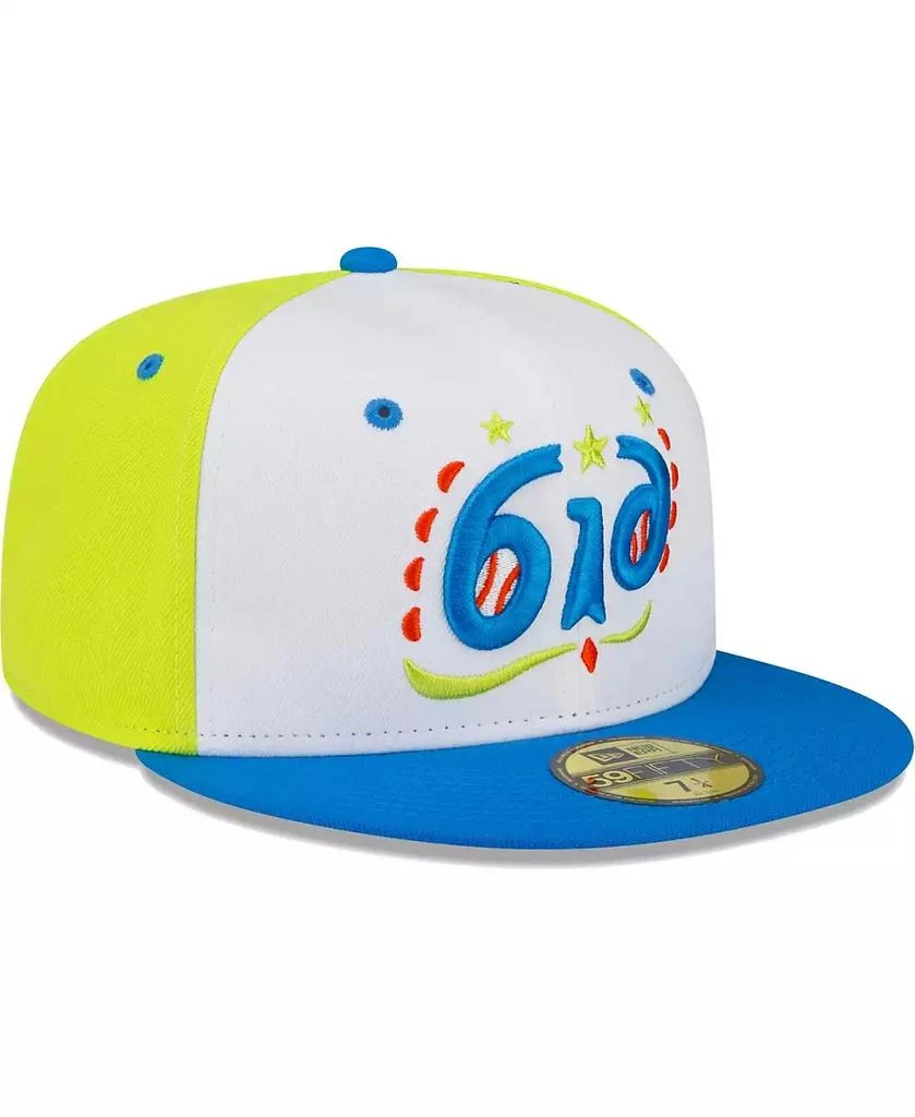 New Era Men's White West Michigan Whitecaps Copa De La Diversion 59FIFTY Fitted Hat 4