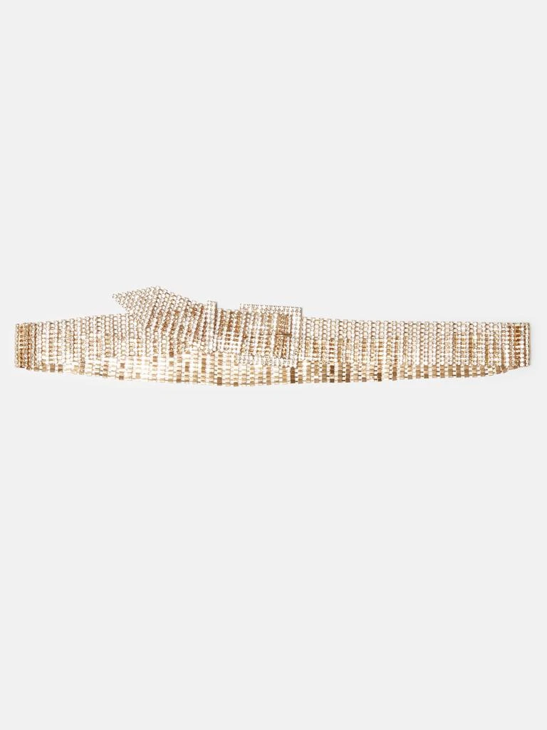 Guess Factory Bling Rhinestone Buckle Belt 1