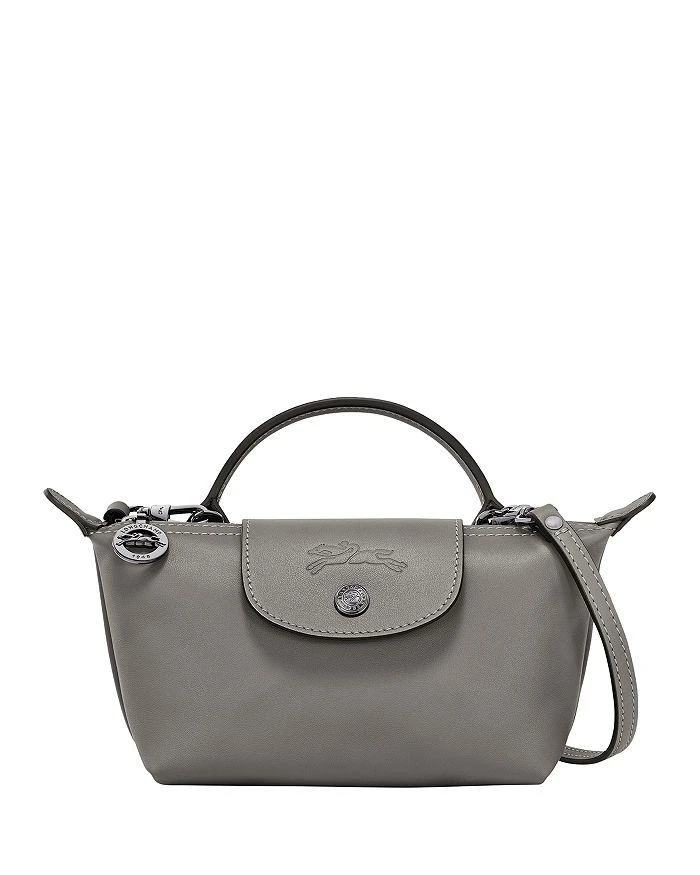 Longchamp Le Pliage Xtra Leather Mini Crossbody Pouch