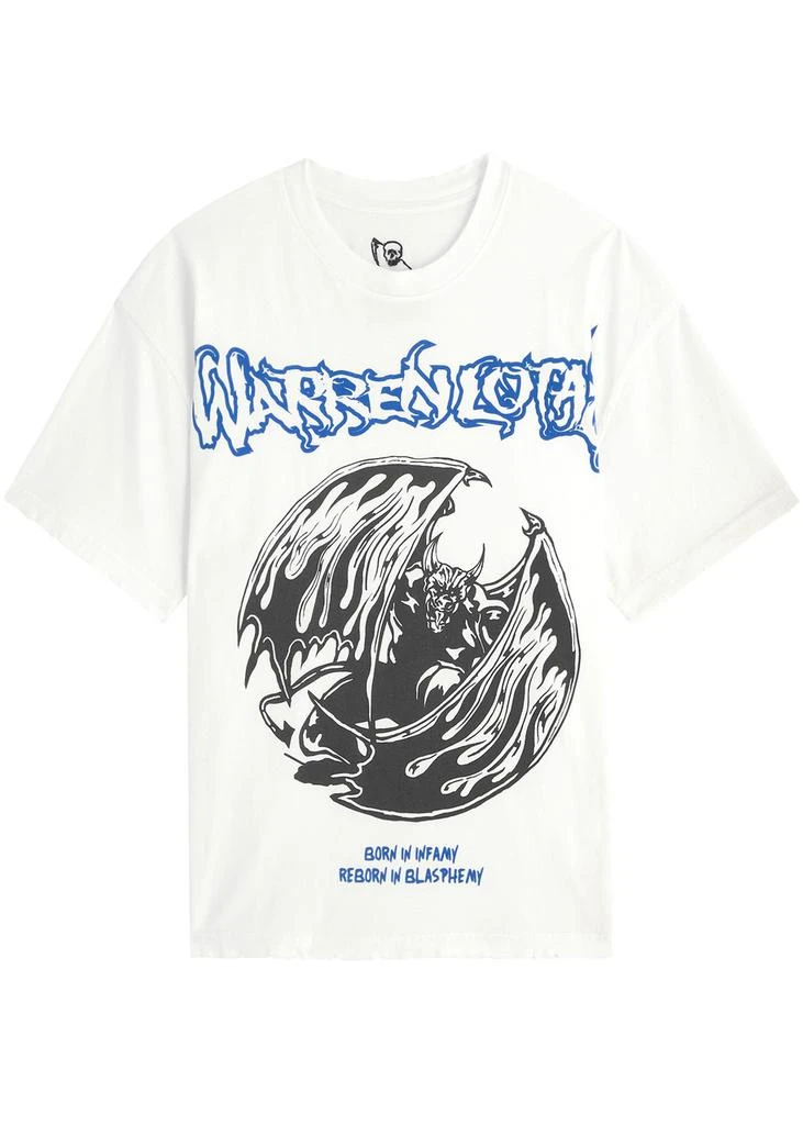 Warren Lotas Gargoyle printed cotton T-shirt 1