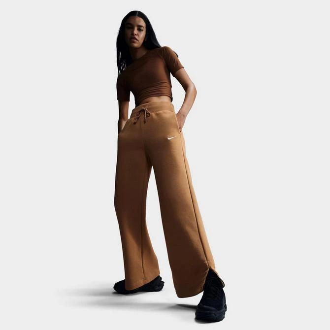 NIKE Women's Nike Sportswear Phoenix Fleece High-Waisted Wide-Leg Sweatpants 3