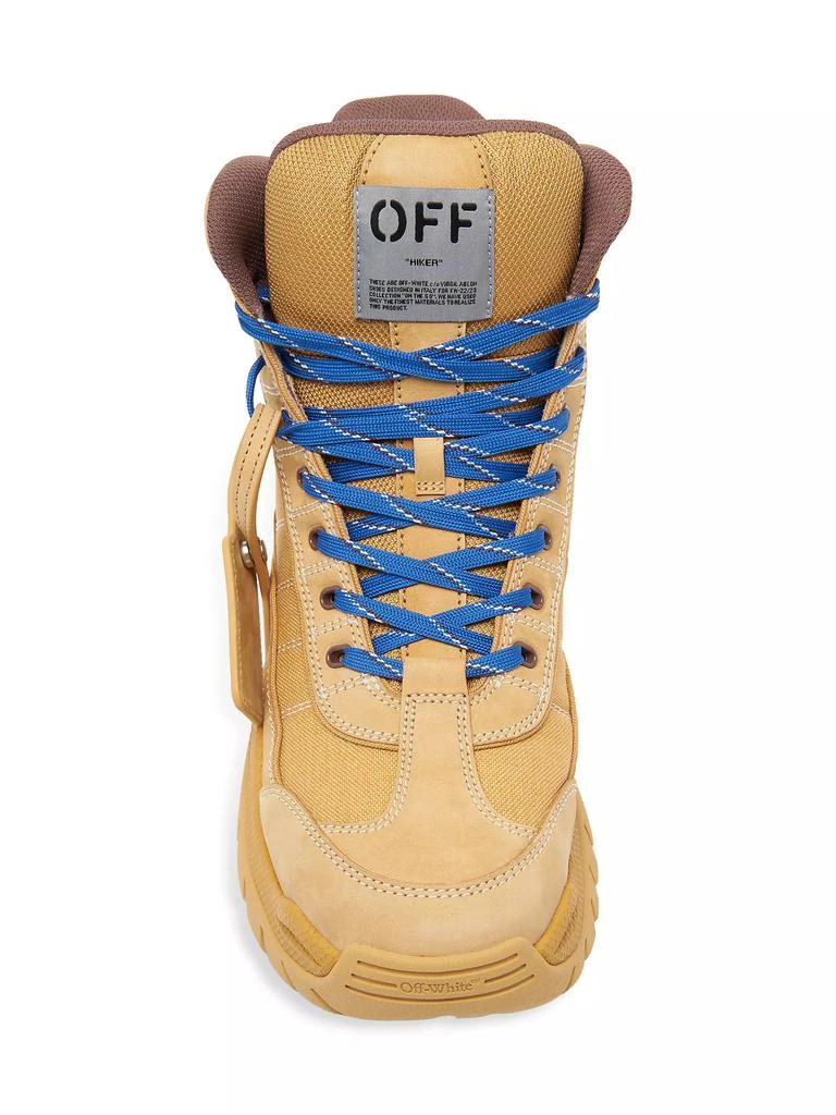 Off-White Leather High-Top Hiking Boots 5