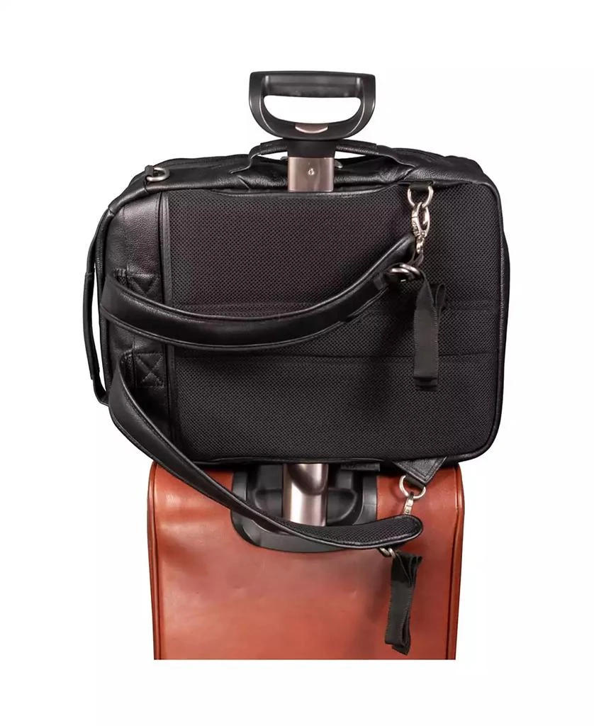 McKlein East Side 17" 2-In-1 Laptop Tablet Convertible Travel Backpack Cross-Body 9
