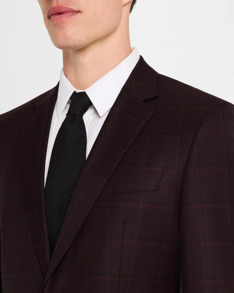 Hugo Boss Men's Huge Wool Check Slim-Fit Suit 6