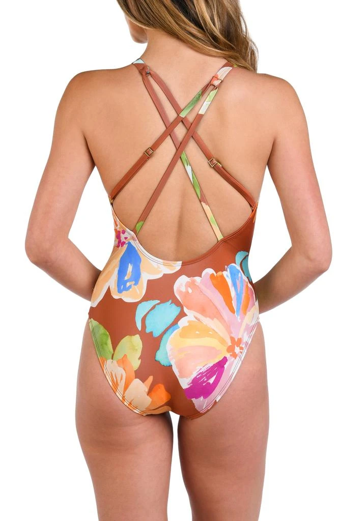 La Blanca Saharan Sands High Neck One Piece Swimsuit 2