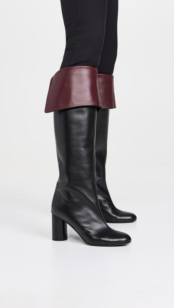CO Bicolor High Heel Boots