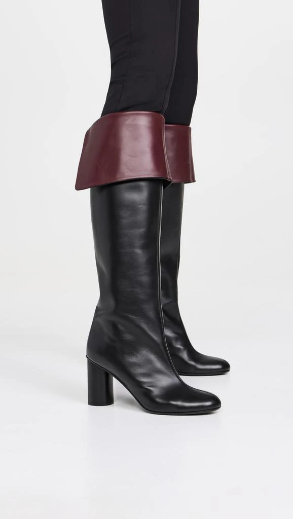 CO Bicolor High Heel Boots 2