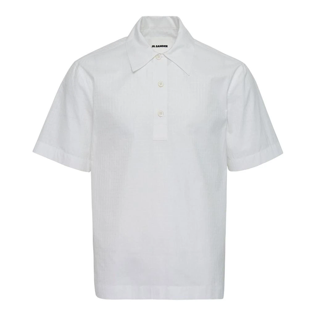 Jil Sander Jil Sander Short Sleeved Polo Shirt from Cettire